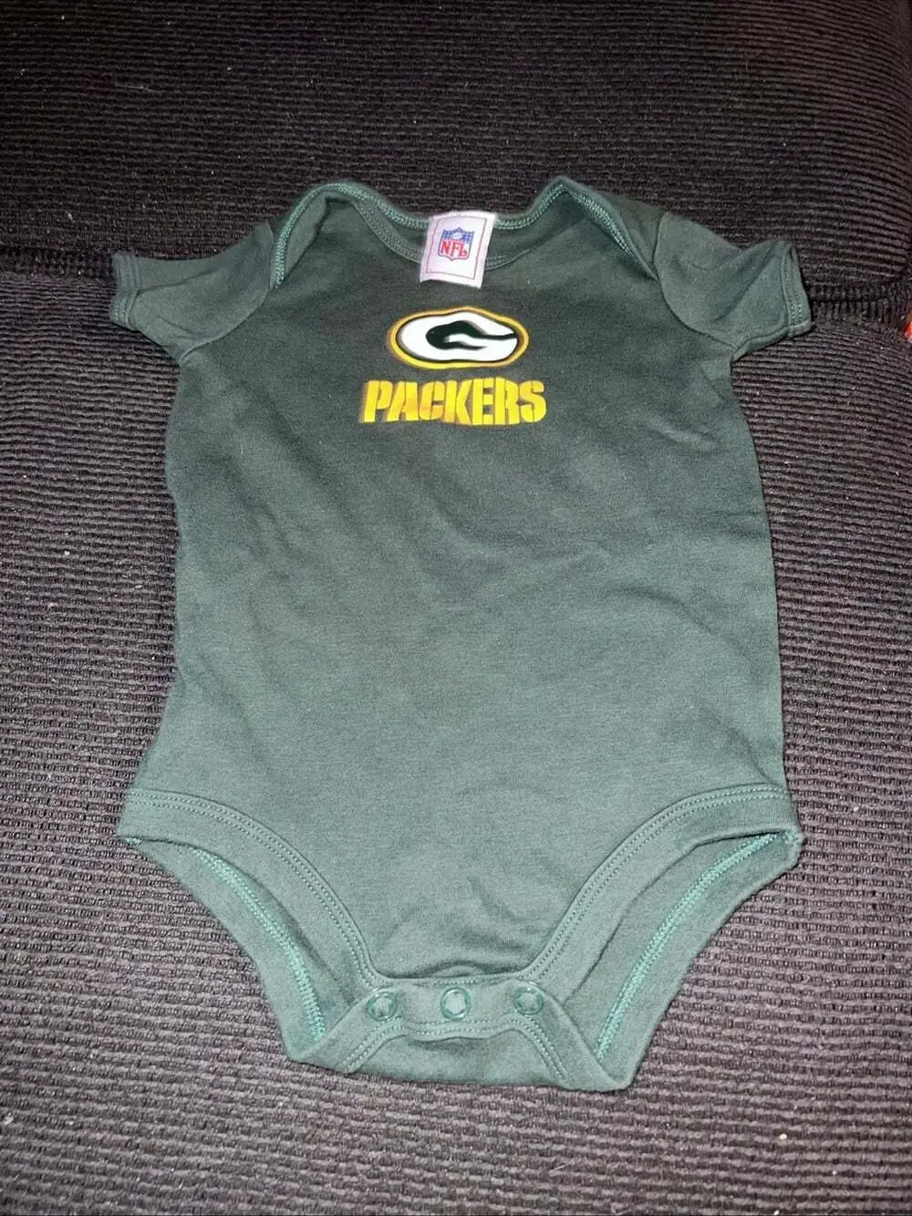 Green Bay Packers Infant Bodysuit 18 Months NFL Baby One Piece - Set Of 2